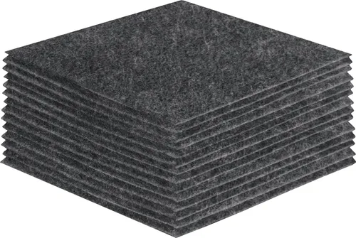 Vista 198 de FabricLA Hojas de fieltro acrílico para manualidades, cuadrados de fieltro precortados suaves de 4 x 4 pulgadas (3.9 in x 3.9 in), utiliza hojas