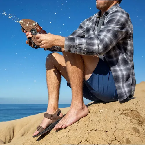 Vista 6 de Reef Sandalia Fanning Baja para hombre, Color, Size M US Men