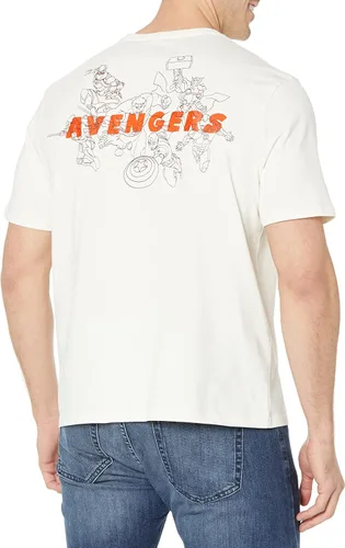 Vista 6 de Tienda Essentials Disney Marvel Star Wars Men's Crewneck T-Shirts (Available in Big & Tall), Pack of 2