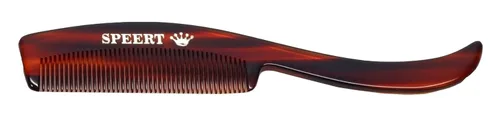 Vista 33 de #10 Peine de dientes estrechos hecho a mano Tortuga Havana Acetato fino recto fino desenredante Parting Grooming Teasing Peluquería Peluquería