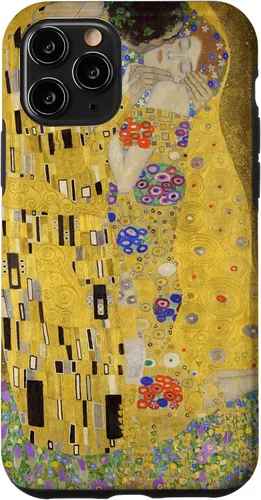 Vista 29 de Gustav Klimt's The Kiss Famous Painting Case for iPhone 17