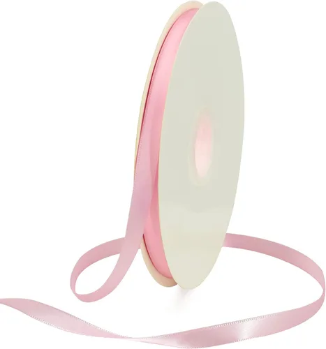 Vista 77 de TONIFUL 1-1/2 Pulgadas (40mm) x 100 Yardas Cinta de Satén Rosa Bebé Ancha de Tela Sólida para Envolver Regalos, Cinta para Silla, Día de San