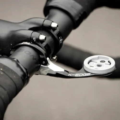 Vista 4 de K-Edge El Soporte para computadora de bicicleta de carreras para dispositivos GPS Garmin Negro accesorios de ciclismo-electrónica