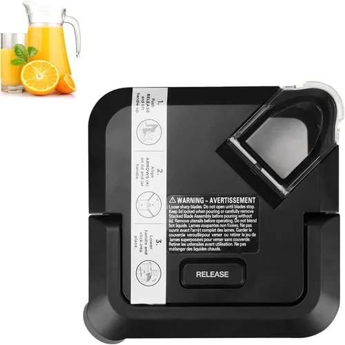 Vista 9 de Tapa de repuesto para licuadora Ninja Blender, repuesto de tapa de bloqueo compatible con Ninja Blender 72 OZ Pitcher BL610 BN750 CO610B BN751