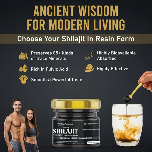 Vista 9 de Resina Shilajit del Himalaya (20 gm) de potencia máxima, Shilajit puro probado en laboratorio para hombres y mujeres, más de 85 minerales traza
