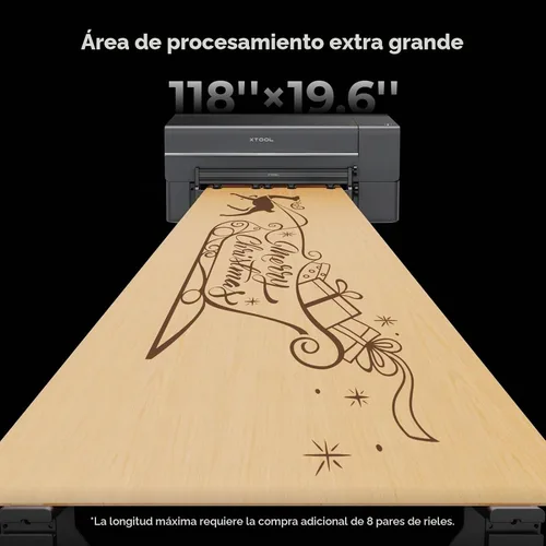 Vista 3 de xTool Alimentador automático para cortador láser xTool P2 55W Co2, socio para grabado y corte automático con precisión en áreas más grandes de hasta