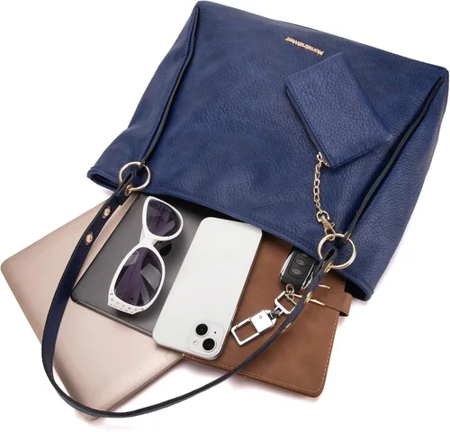 Vista 5 de Montana West Hobo Bags para mujer con asa superior, bolso de hombro
