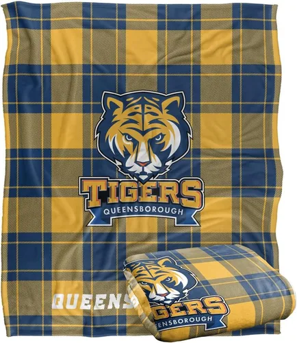 Vista 9 de LOGOVISION St John's University Campus Plaid Spirit Silky Touch Manta súper suave 36 x 58 pulgadas