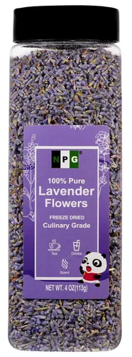Vista 7 de NPG Té de flores de guisantes mariposa azul 2 Oz, brotes de flores enteras en hojas sueltas, colorante alimentario azul natural no-GMO para té