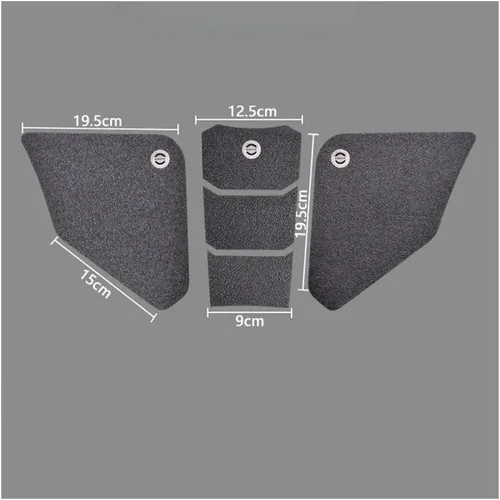 Vista 4 de Adhesivo de almohadilla de tanque para Suzuki V Strom 650 2000-2011 2017-2021 DL650 DL 650 Vstrom DL1000 DL650XT Calcomanías laterales