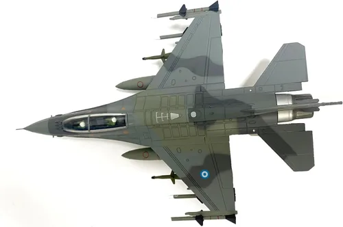 Vista 4 de F-16D Falcon 1/72 Modelo de avión fundido a troquel