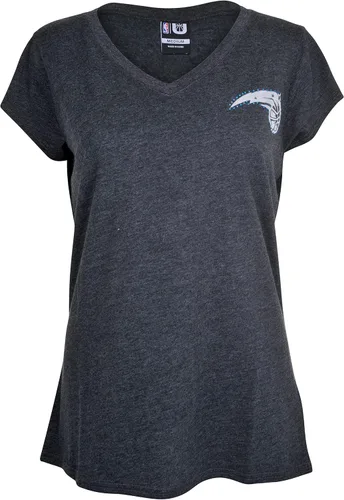 Vista 36 de Ultra Game Camiseta de mujer NBA Oficial con cuello en V y strass de manga corta