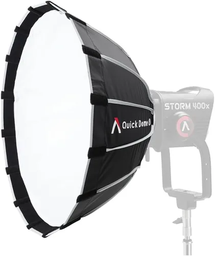 Vista 3 de Aputure Quick Dome 60 Softbox Caja suave circular de liberación rápida Bowens Mount