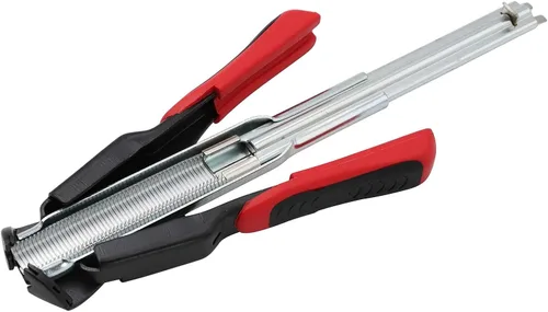 Vista 5 de nomal Kit de alicates de anillo de cerdo con resorte con 2500 piezas de anillos de cerdo automático de esgrima manual, pinza de sujeción