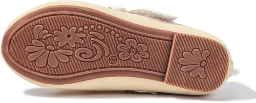 Vista 4 de Zoolar Zapatos de vestir Mary Jane para niña pequeña, bonitos zapatos de ballet, escuela, boda, fiesta, zapatos planos suaves y antideslizantes