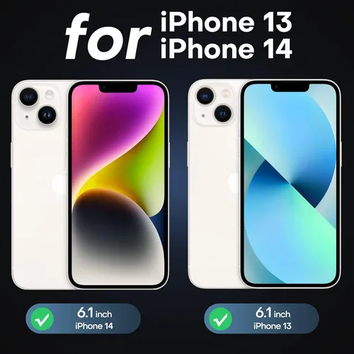 Vista 7 de Paquete de 2 protectores de pantalla de privacidad para iPhone 13 Pro 5G de 6.1 pulgadas con 3 protectores de lente de cámara [no para iPhone 13]