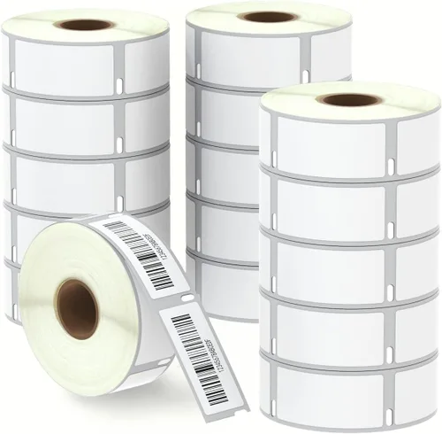 Vista 9 de BETCKEY - Etiquetas de dirección y código de barras compatibles con DYMO 30252 (1-1/8" x 3-1/2") - Compatible con DYMO Labelwriter 450, 4XL,