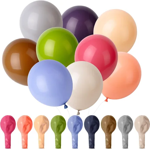 Vista 12 de Mr. Pen - Globos, 12 pulgadas, paquete de 54, negro, globos de fiesta Globos de látex negros para cumpleaños, graduación, Año Nuevo, Halloween