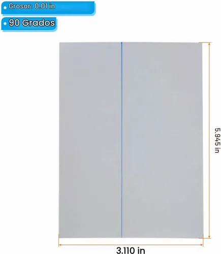 Vista 2 de PATIKIL Hojas de película polarizada de 6.5 pulgadas, paquete de 2, 5.945