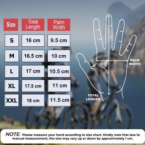 Vista 6 de SAWANS Guantes de ciclismo de medio dedo, guantes de ciclismo de montaña de carretera, antideslizantes, amortiguadores, acolchados, transpirables