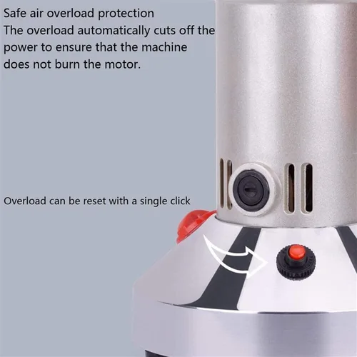 Vista 7 de Electric Grain Grinder 700G Electric Grain Grinder Mill High-Speed Vertical Type Stainless Steel Pulverizer for Kitchen Herb Spice Pepper Coffee