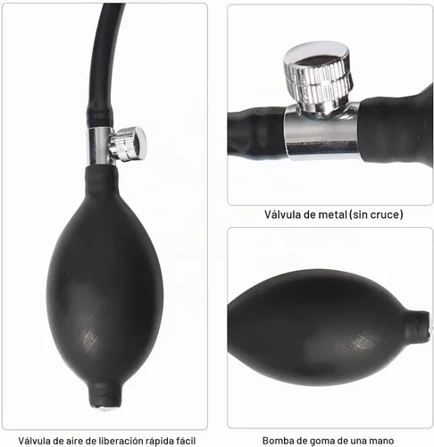 Vista 3 de Bolsa de aire en forma de cuña 2 piezas, espaciador de aire inflable con palancas, kit de bomba de aire en forma de cuña de grado comercial