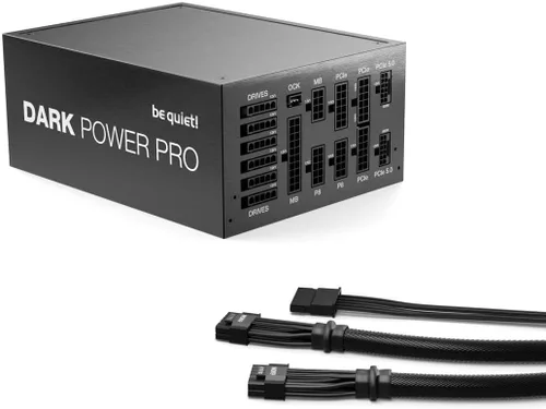 Vista 2 de be quiet! Dark Power Pro 13 1300W, ATX 3.1, PCIe 5.1, 80+ Titanium PSU