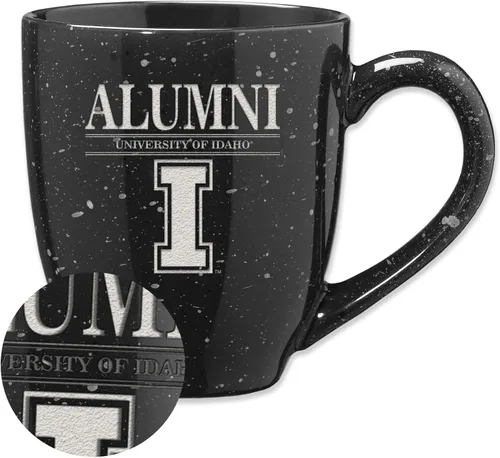 Vista 28 de Rico Industries NCAA Illinois Fighting Illini Alumni - Taza de café de cerámica moteada grabada con láser de 16 onzas