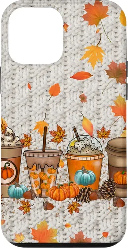 Vista 16 de Thanksgiving Fall Fall Leaves Autumn Pumpkin Spice Phone Case for iPhone 17