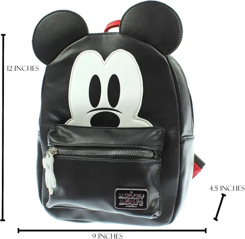 Vista 5 de Disney Mickey Mouse 3D Character Earars - Mini mochila de piel sintética