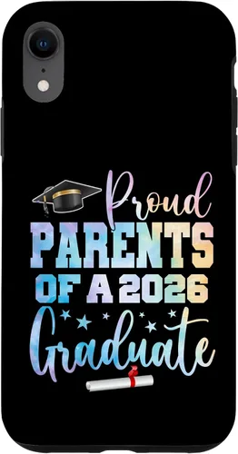 Vista 25 de Proud Parents of A Class of 2026 Graduate Graduation Case for iPhone 16