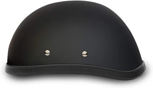 Vista 2 de Daytona Helmets Eagle Headgear para hombre, medio casco novedoso con forro transpirable, casco retro de calavera con envoltura para la cabeza
