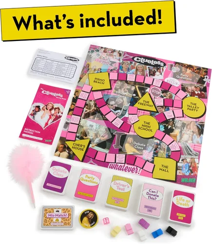 Vista 6 de Clueless Juego de fiesta - Ugh as if! Edition - Juego de mesa para adultos