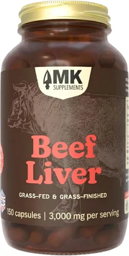 Vista 13 de MK Supplements American Beast, Suplemento de Órganos de Bisonte para Atletas, Apoya la Fuerza, Resistencia y Recuperación, Liofilizado, No-GMO