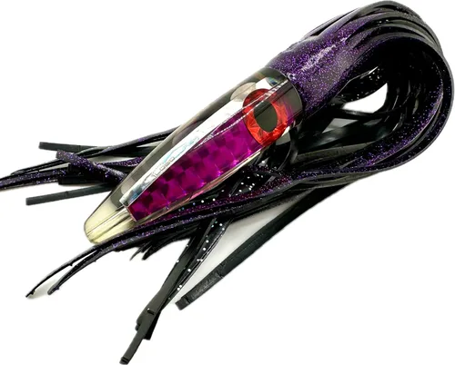 Vista 5 de Lobo Lures #32 Demon Tuna Bullet Señuelo de 12 pulgadas Doble Faldón Tecnología refractiva UV