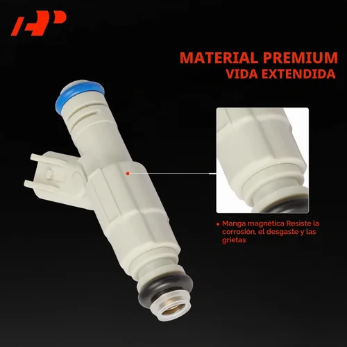 Vista 3 de Inyectores de combustible A-Premium compatibles con Ford, Mazda