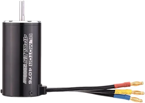 Vista 3 de GoolRC 4076 2000KV 4P Motor sin escobillas sin sensor para 1/8 RC Monster Truck Car