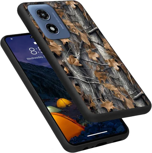 Vista 167 de Funda para Motorola Moto G Play 4G 2024, delgada y ligera, de silicona de TPU suave, color negro, ultrafina, para Motorola Moto G Play 4G 2024, Art