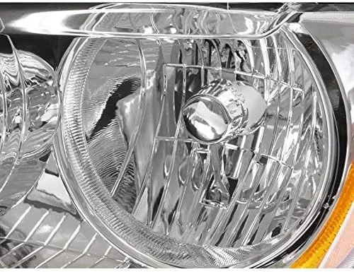 Vista 4 de Faros delanteros de repuesto cromados compatibles con Jeep Grand Cherokee 2011-2013/2011-2017 Compass