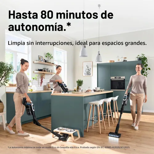 Vista 8 de Bosch Aspiradora inalámbrica Unlimited 10 Blanco