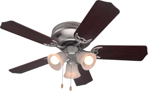 Vista 10 de COMMERCIAL COOL Ventilador de techo moderno de 42 pulgadas con luces, enfría hasta 175 pies cuadrados, ideal para habitaciones de tamaño mediano