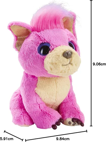 Vista 16 de Little Live Scruff-A-Luvs Cutie Cuts: Afeitar, revelar y estilizar, mascota de peluche rescatada - cachorro rosa