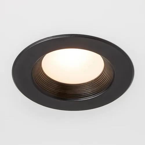 Vista 8 de Maxxima 4 pulg. Luz de techo empotrada LED de 5 CCT, 800 lúmenes, con conexión rápida E-26, color seleccionable 2700K-5000K