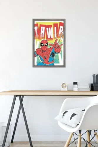 Vista 6 de Trends International Marvel Comics Spider-Man - Póster de pared Thwip