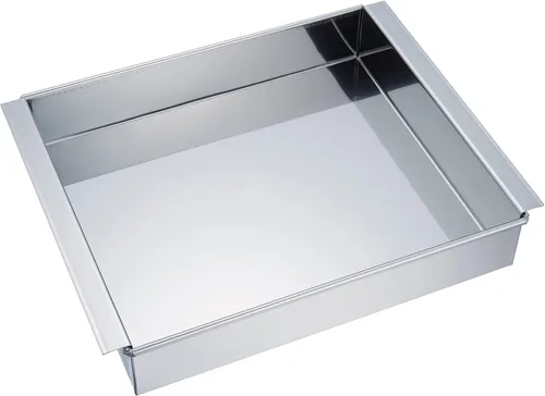 Vista 4 de Endoshoji TKG ATM08018 Molde de jalea de agar tofu de huevo, rectangular, acero inoxidable, resistente al óxido, higiénico, molde de tofu de huevo