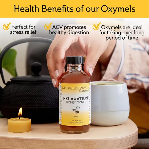 Vista 6 de Mickelberry Gardens Spray de miel relajante – Alivio natural de la tensión y apoyo para dormir con manzanilla, lavanda y hierbas orgánicas – 2 onzas