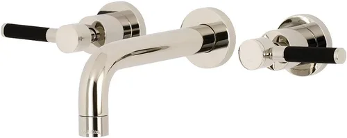 Vista 14 de Kingston Brass KS8122DKL Kaiser - Grifo de baño (latón pulido)