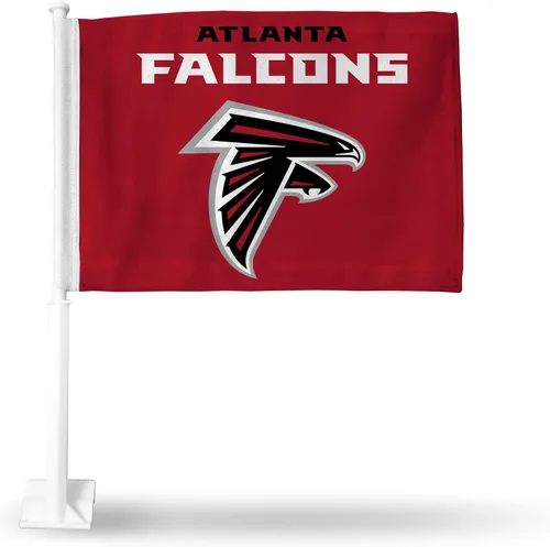 Vista 37 de Rico Industries NFL Double Sided Car Flag - 16" x 19" - Strong Pole That Hooks onto Car/Truck/Automobile