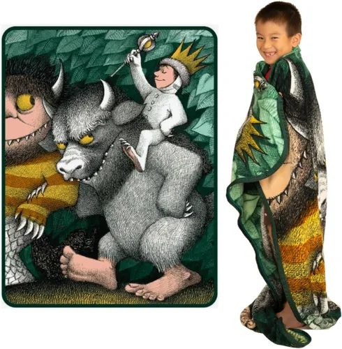Vista 48 de Franco Dog Man Supa Book - Ropa de cama para niños, manta de felpa súper suave y acogedora, 40 x 50 pulgadas, (producto oficial)