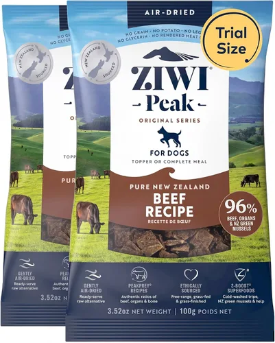 Vista 24 de ZIWI Peak - Alimento para perros secado al aire, carne de res, totalmente natural, alta proteína, sin granos, ingredientes limitados